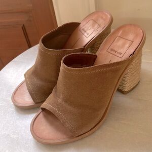 Dolce Vita Suede Mule Size 6